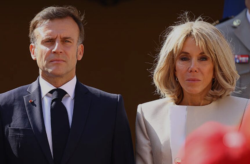 Brigitte Macron et Emmanuel Macron