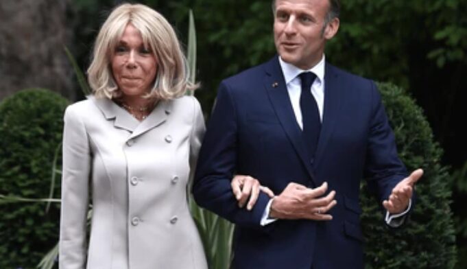 Emmanuel et Brigitte Macron