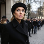 brigitte macron victime d'insultes lors des funérailles de nathalie baye à paris, un moment de tension inédit et bouleversant.