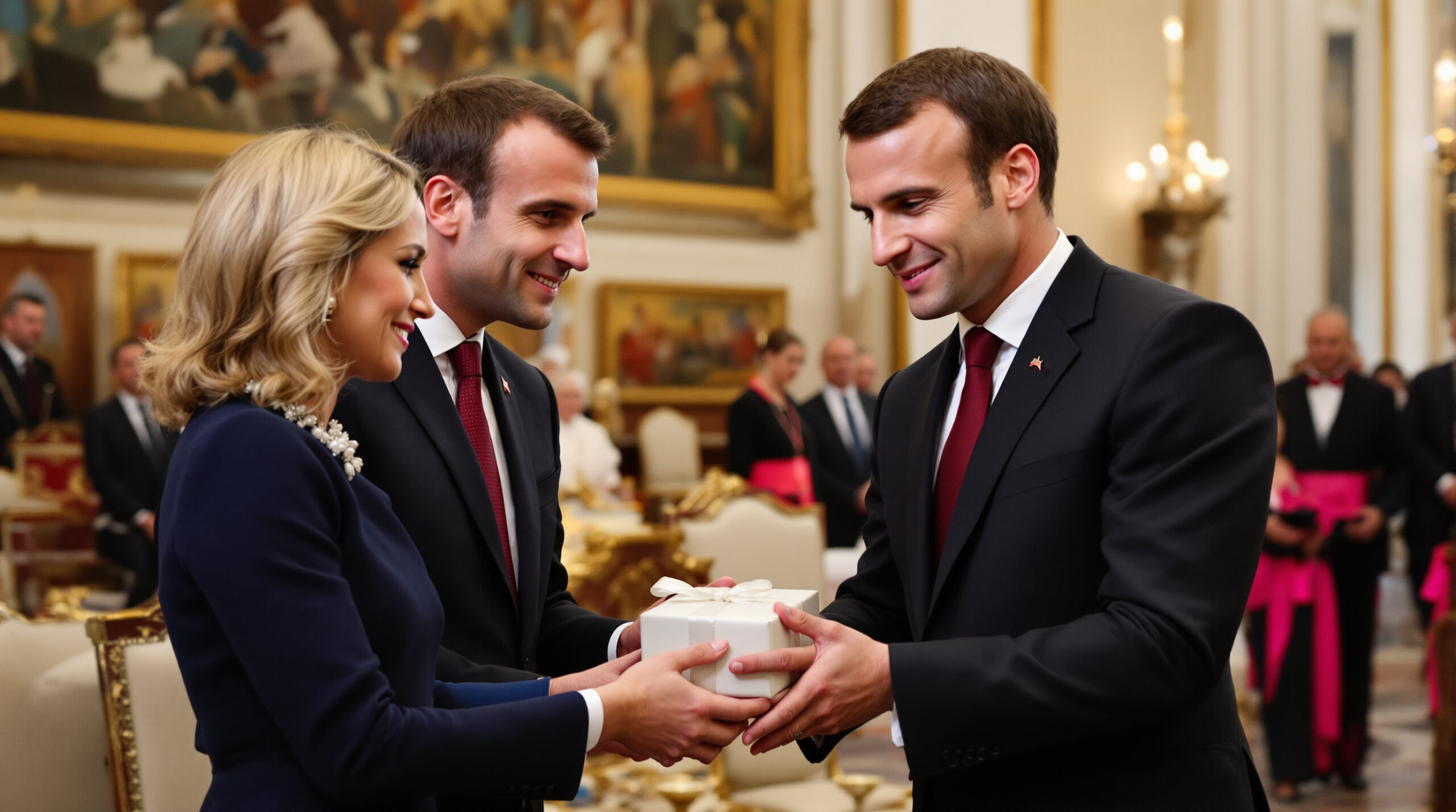 découvrez la rencontre exclusive de brigitte et emmanuel macron avec le pape léon xiv au vatican, leurs échanges de cadeaux et tous les détails de cet événement exceptionnel.