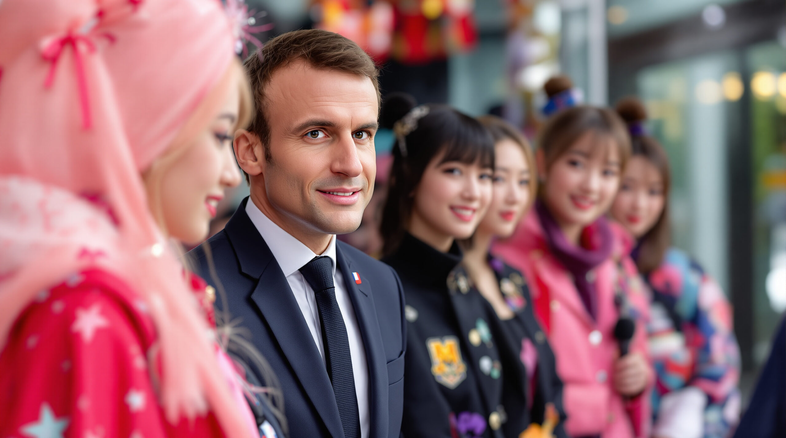 découvrez la visite d'emmanuel macron en corée du sud, où il rencontre les stars emblématiques de la k-pop pour renforcer les liens culturels entre les deux pays.