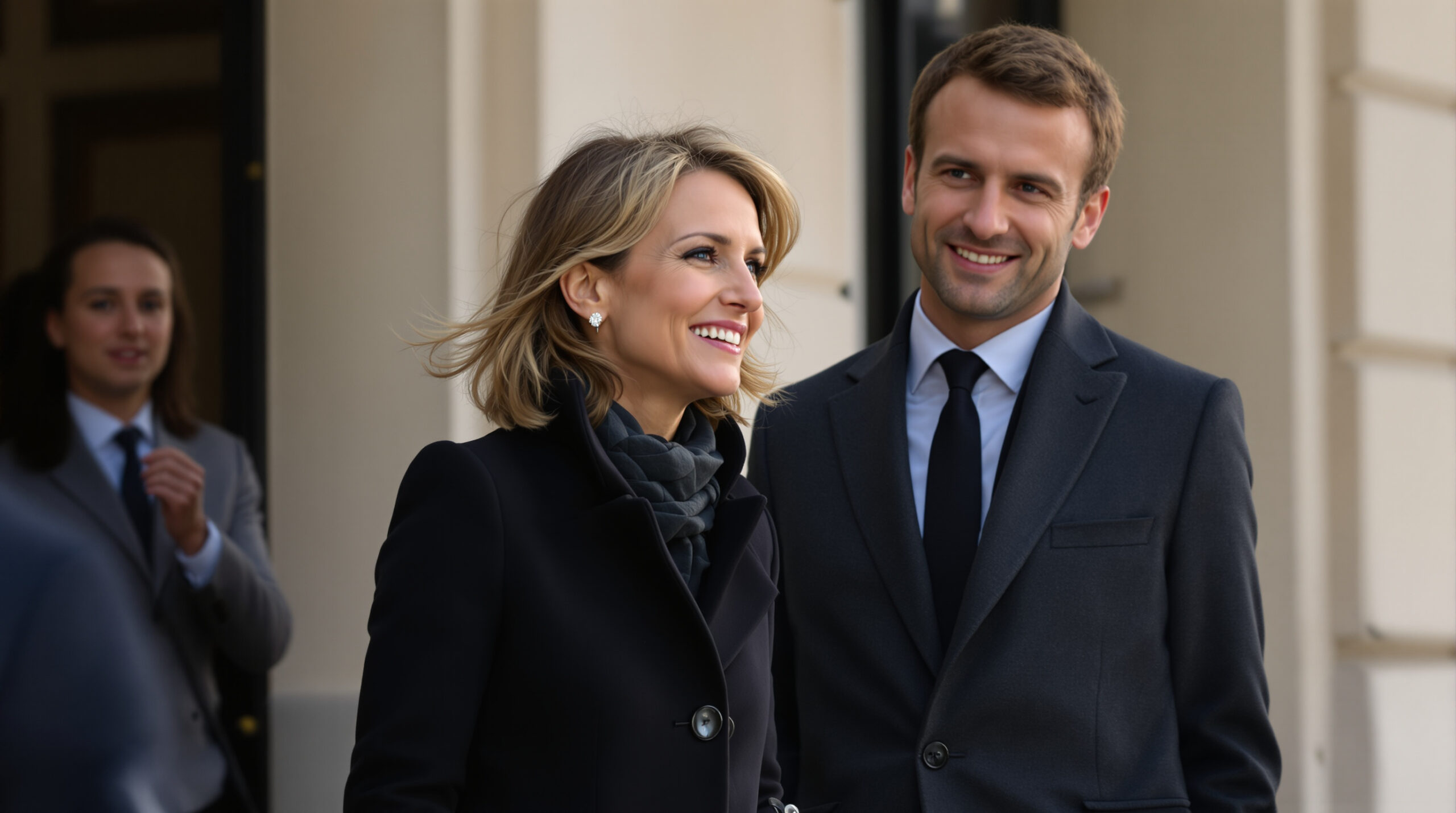 découvrez l'aventure captivante de laurence et matthieu, qui vivent une escapade temporelle inoubliable aux côtés de brigitte macron.