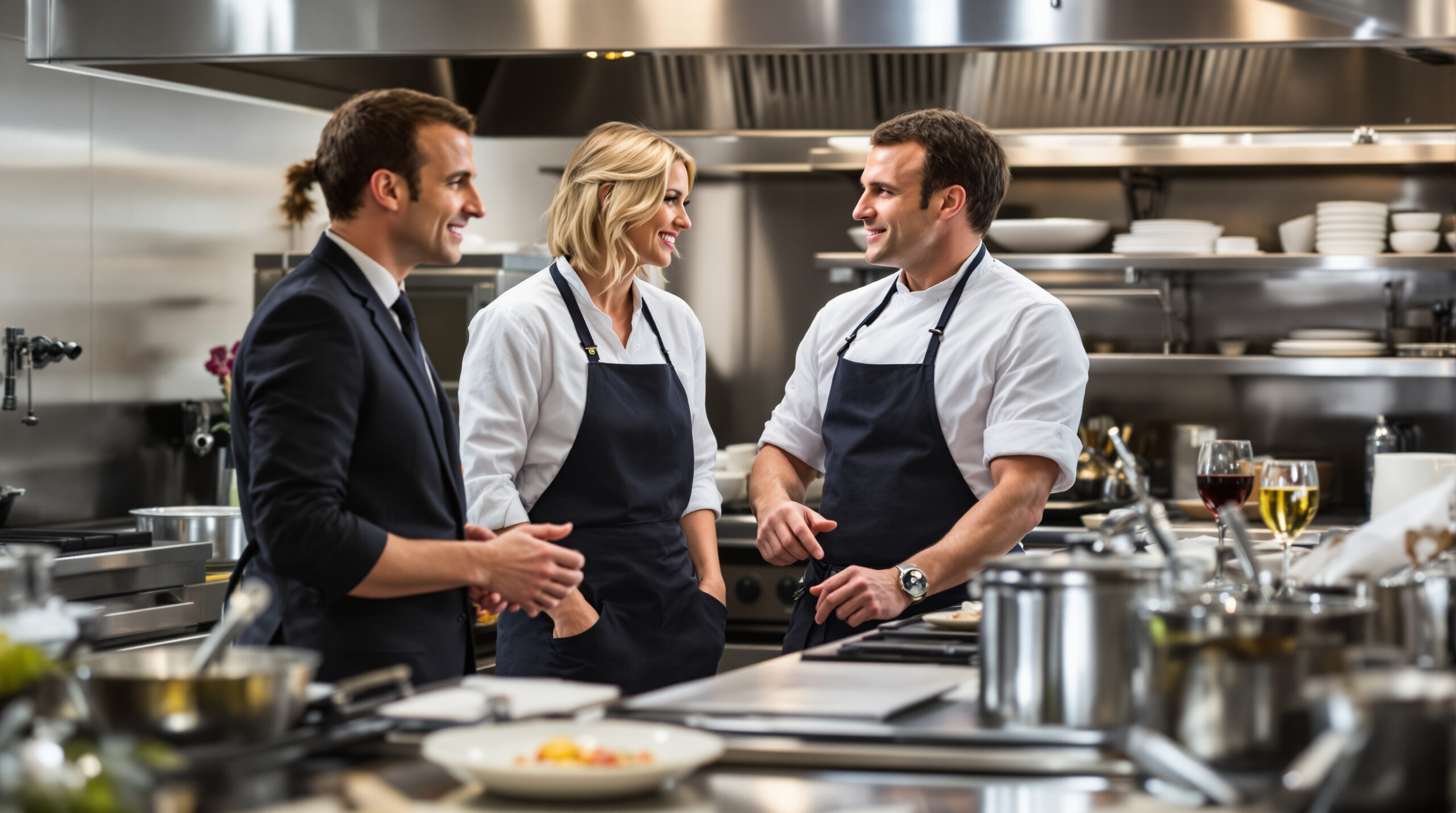 découvrez comment brigitte et emmanuel macron unissent leurs goûts avec un chef étoilé à l’élysée pour créer une recette gourmande et raffinée, symbole d'élégance et de plaisir culinaire.