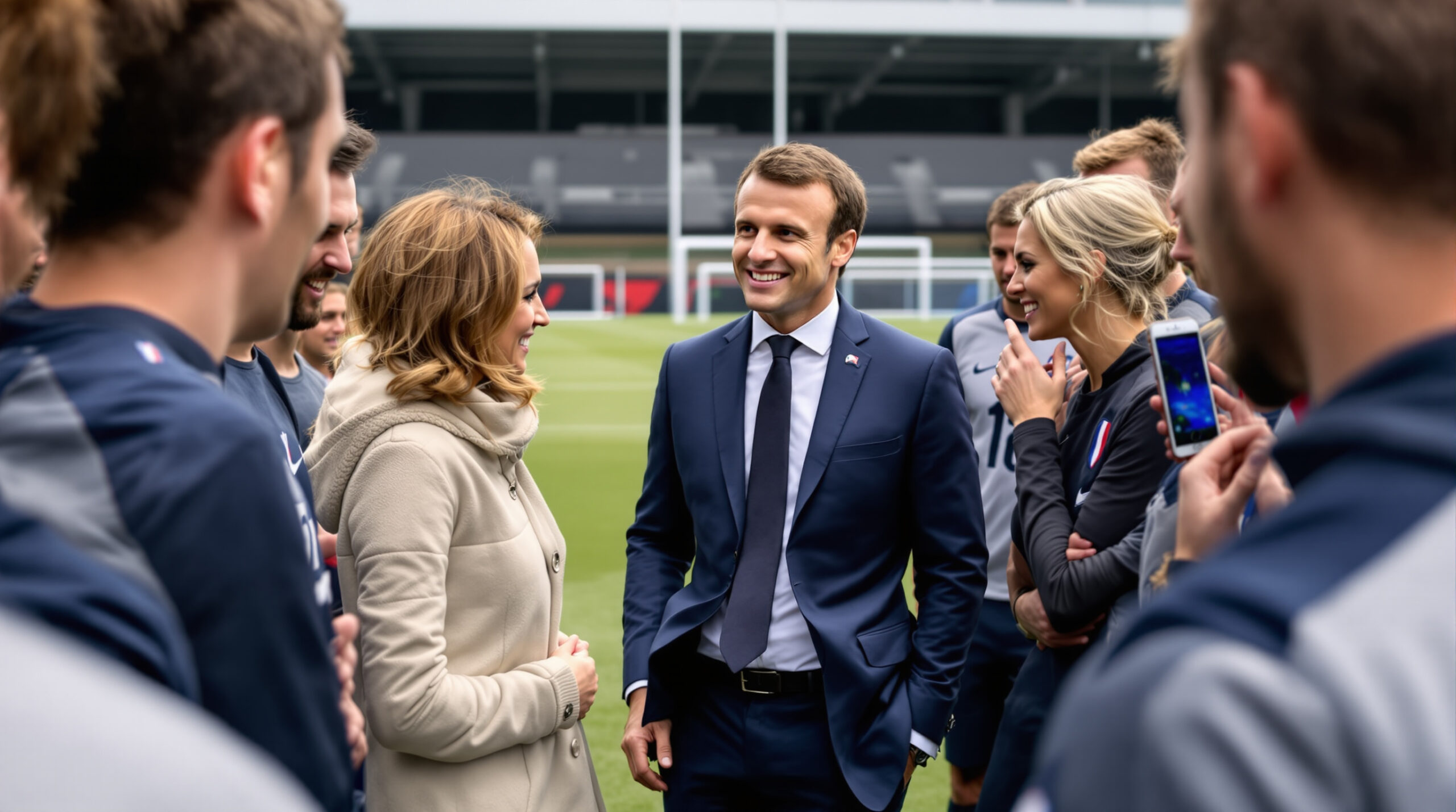 emmanuel et brigitte macron effectueront une visite officielle auprès de l'équipe de france de football la semaine prochaine, à l'occasion de la coupe du monde 2026.