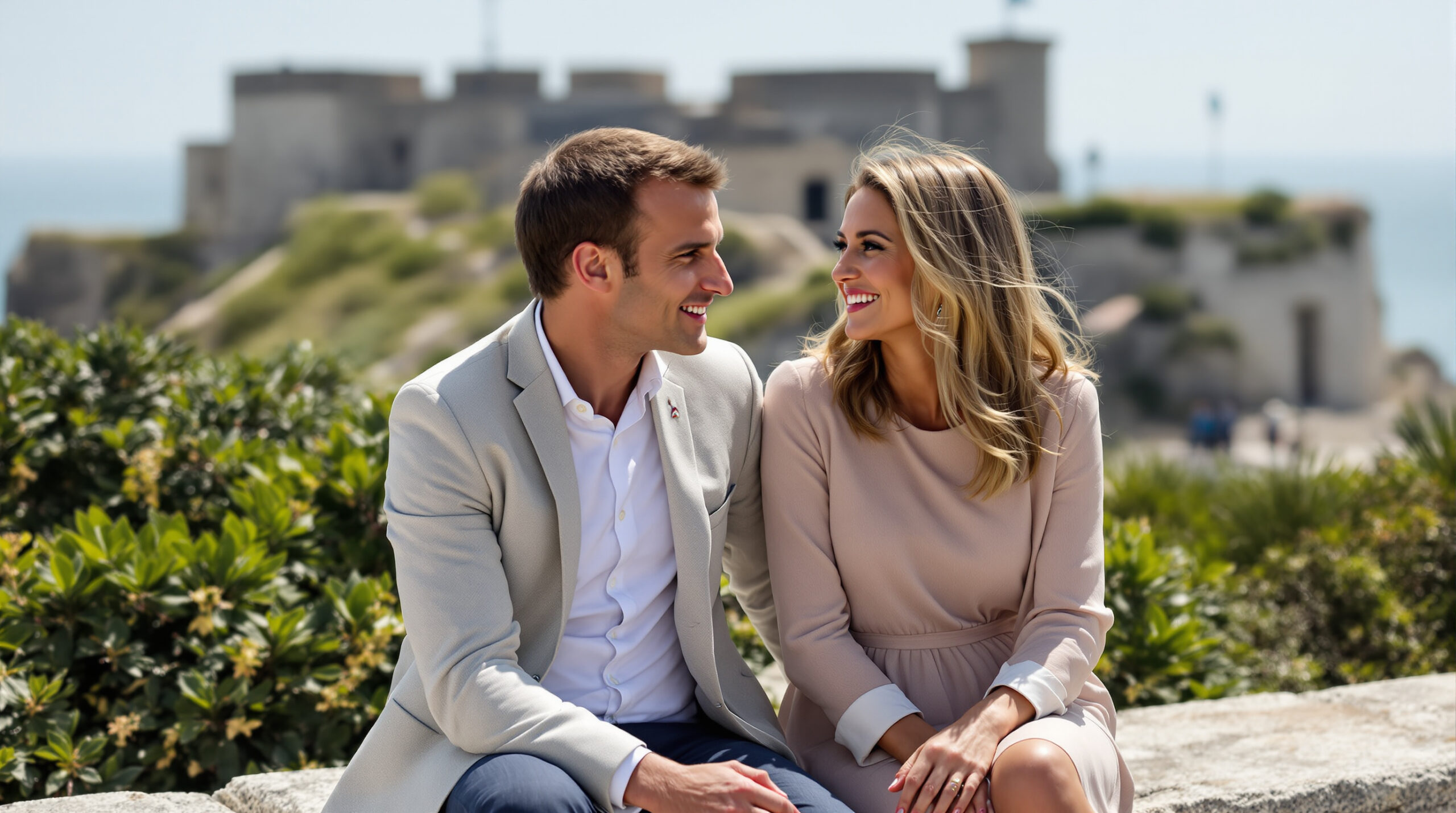 découvrez en exclusivité le week-end en amoureux d'emmanuel et brigitte macron à brégançon, loin des rumeurs et des projecteurs, pour un moment de tranquillité et de complicité.