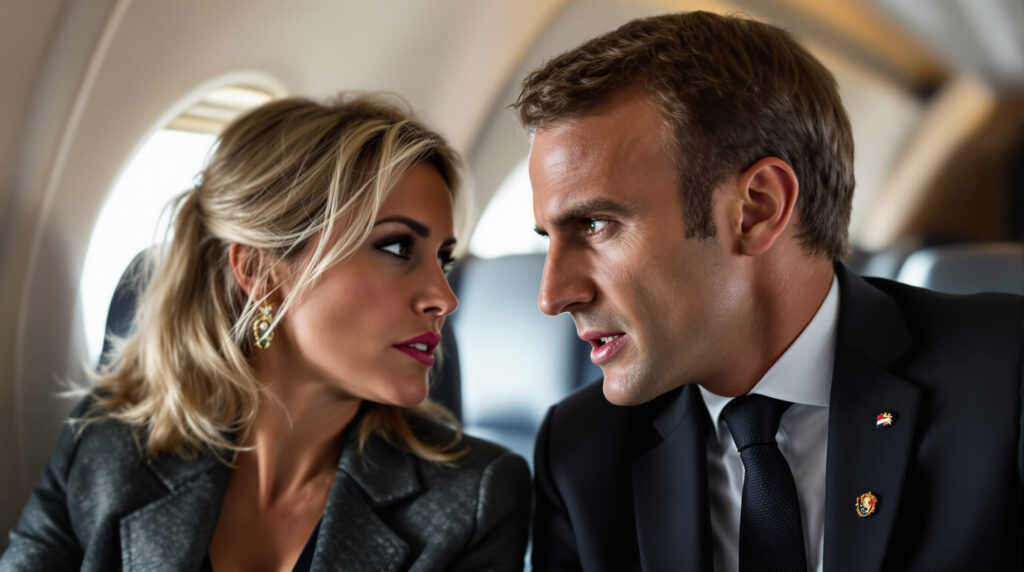 découvrez les détails de la dispute explosive entre brigitte et emmanuel macron dans l'avion, une scène de ménage inattendue qui fait la une.