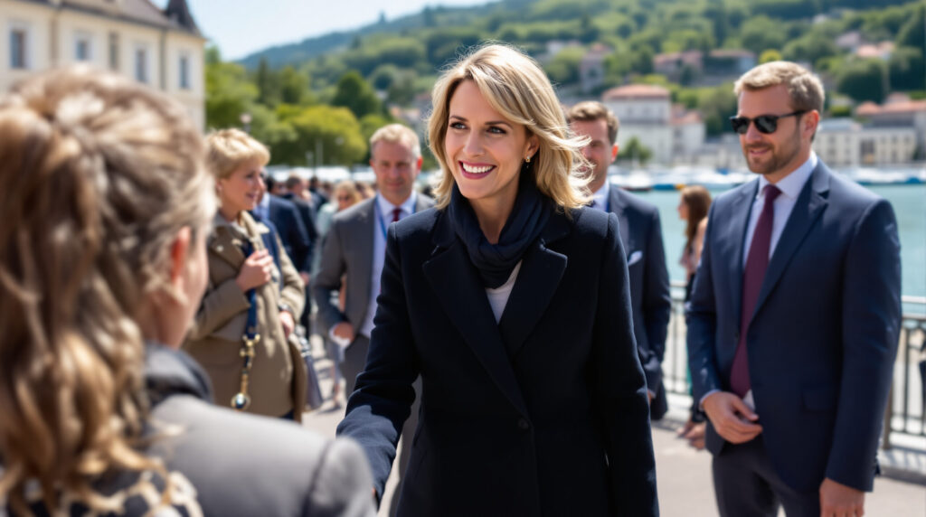 découvrez la visite officielle de brigitte macron à évian-les-bains, mettant en lumière son engagement dans les actions culturelles et sociales de la région.