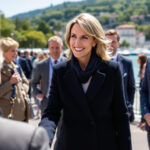 découvrez la visite officielle de brigitte macron à évian-les-bains, mettant en lumière son engagement dans les actions culturelles et sociales de la région.
