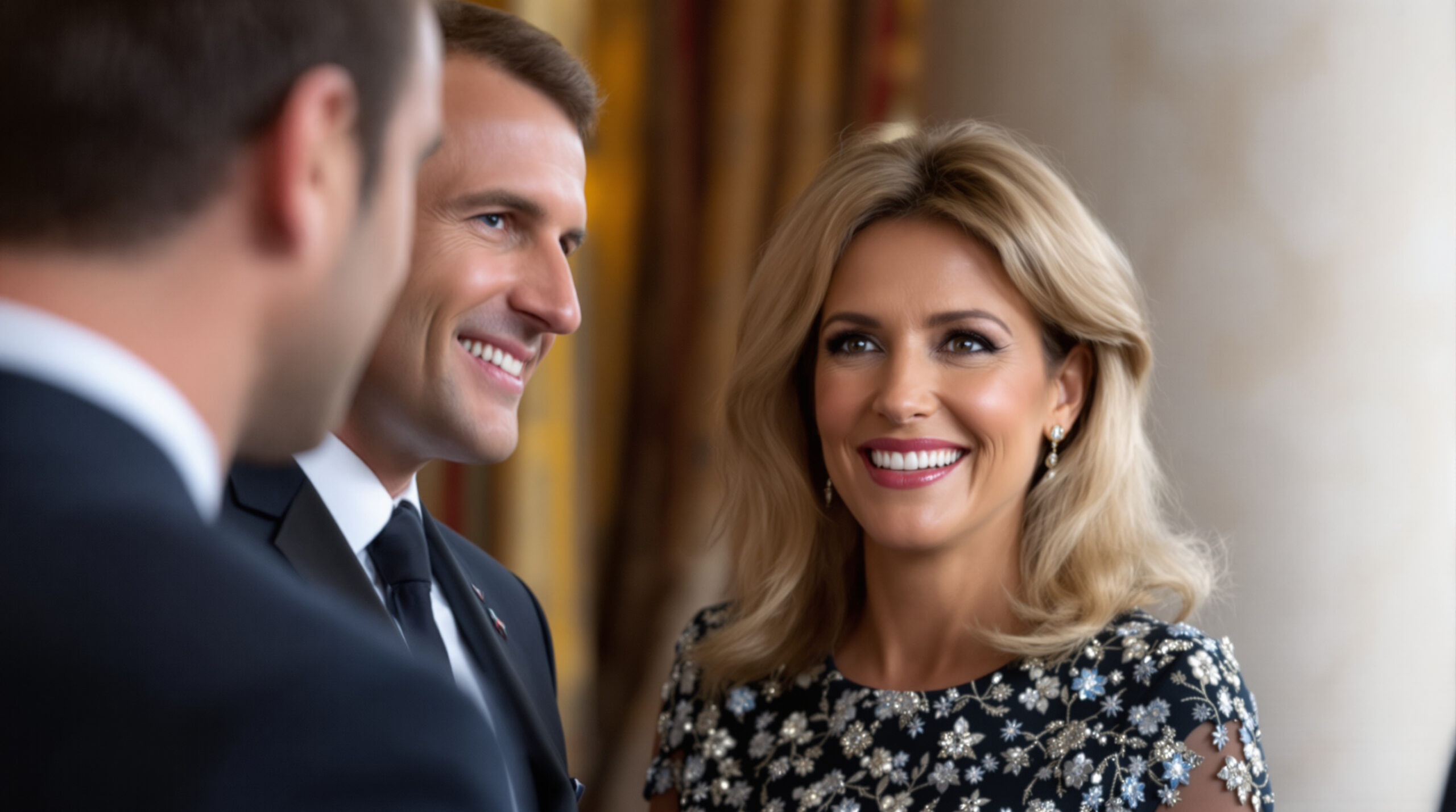 découvrez le dîner d’état à l’élysée où brigitte et emmanuel macron brillent en accueillant leurs prestigieux invités lors d’un gala vidéo mémorable.