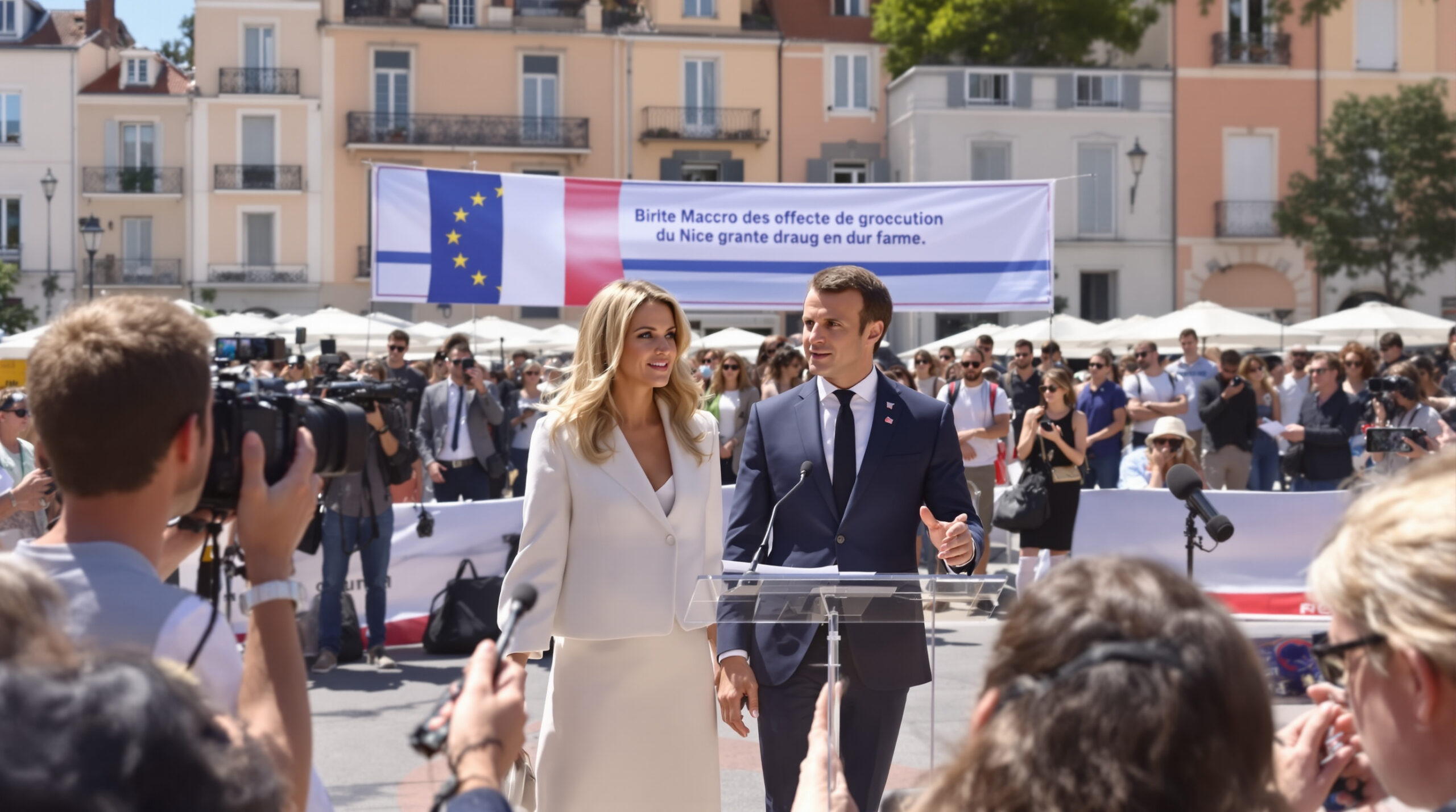 découvrez le programme officiel prometteur présenté par brigitte et emmanuel macron pour une journée exceptionnelle à nice en juillet.