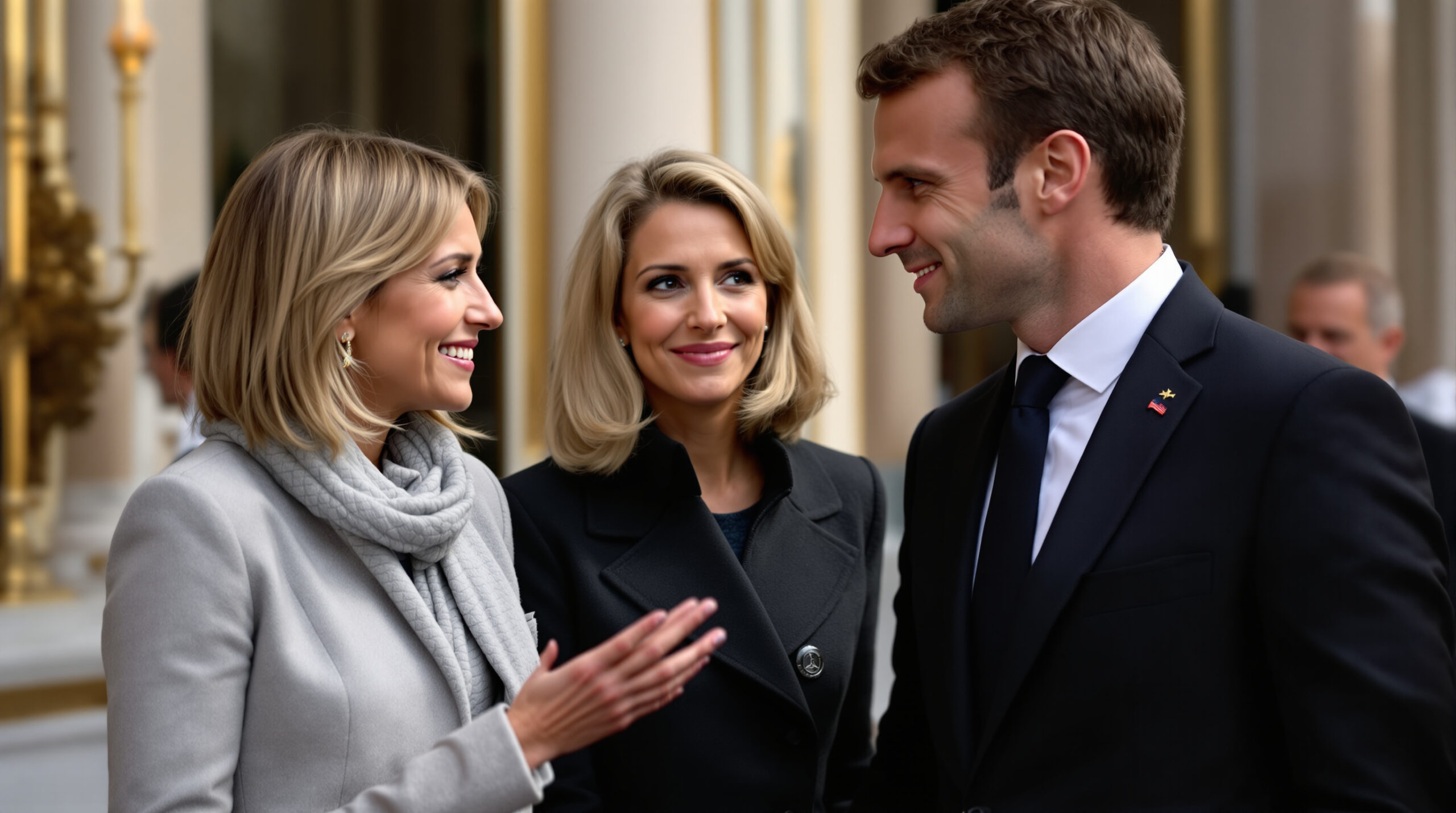 découvrez l'émotion et la sincérité de laurence, la fille de brigitte macron, partagée entre tendresse et naturel avec son compagnon matthieu.