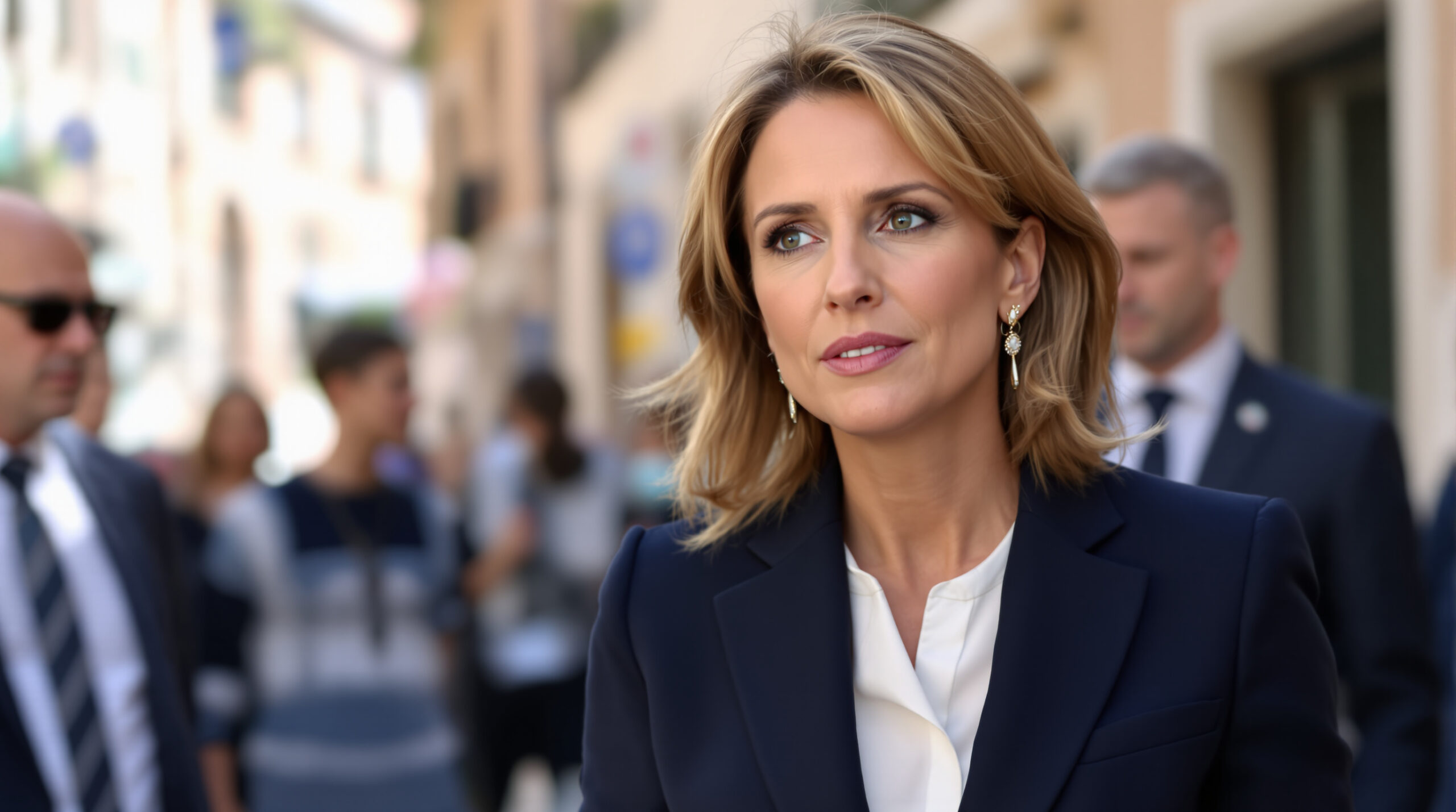 découvrez le nouveau look signature de brigitte macron avec son tailleur fétiche à bormes-les-mimosas. analyse et détails de son style élégant et moderne.