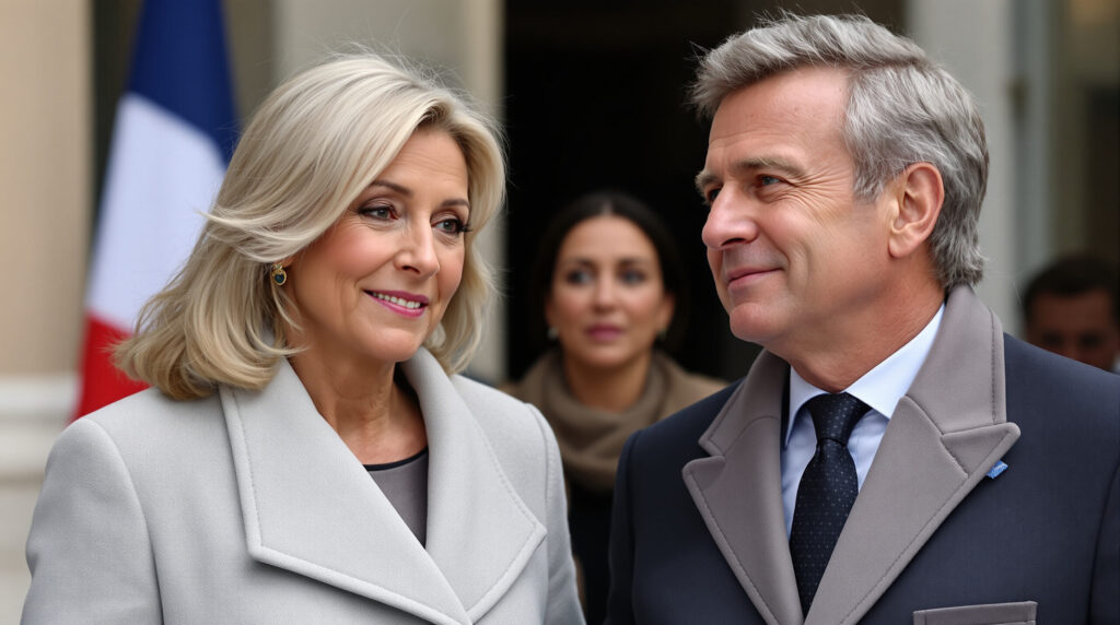 découvrez la relation entre tiphaine auzière et son nouveau compagnon, avec vingt ans d'écart, et le regard étonnant de brigitte macron sur ce couple atypique.