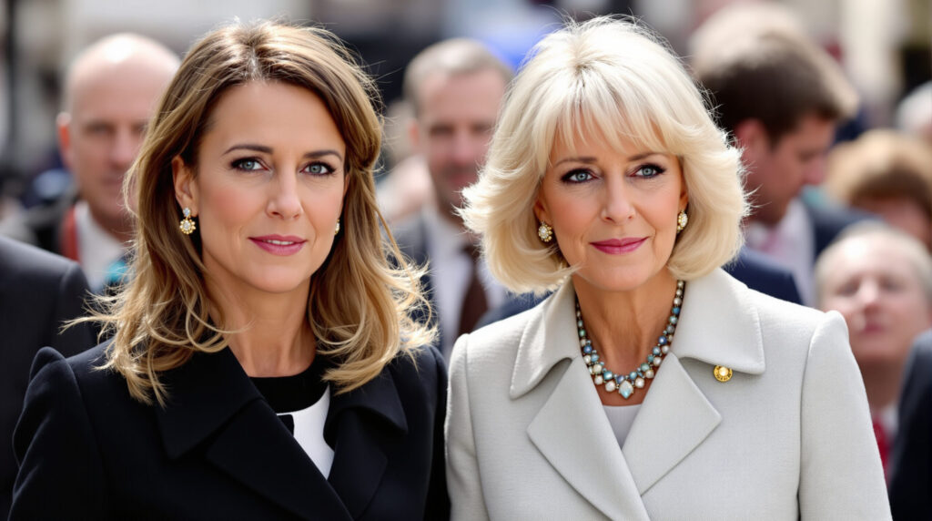 à londres, brigitte macron étonne en apparaissant aux côtés de camilla avec un nouveau style coiffure naturel, sans brushing ni chignon, marquant une élégance inédite.