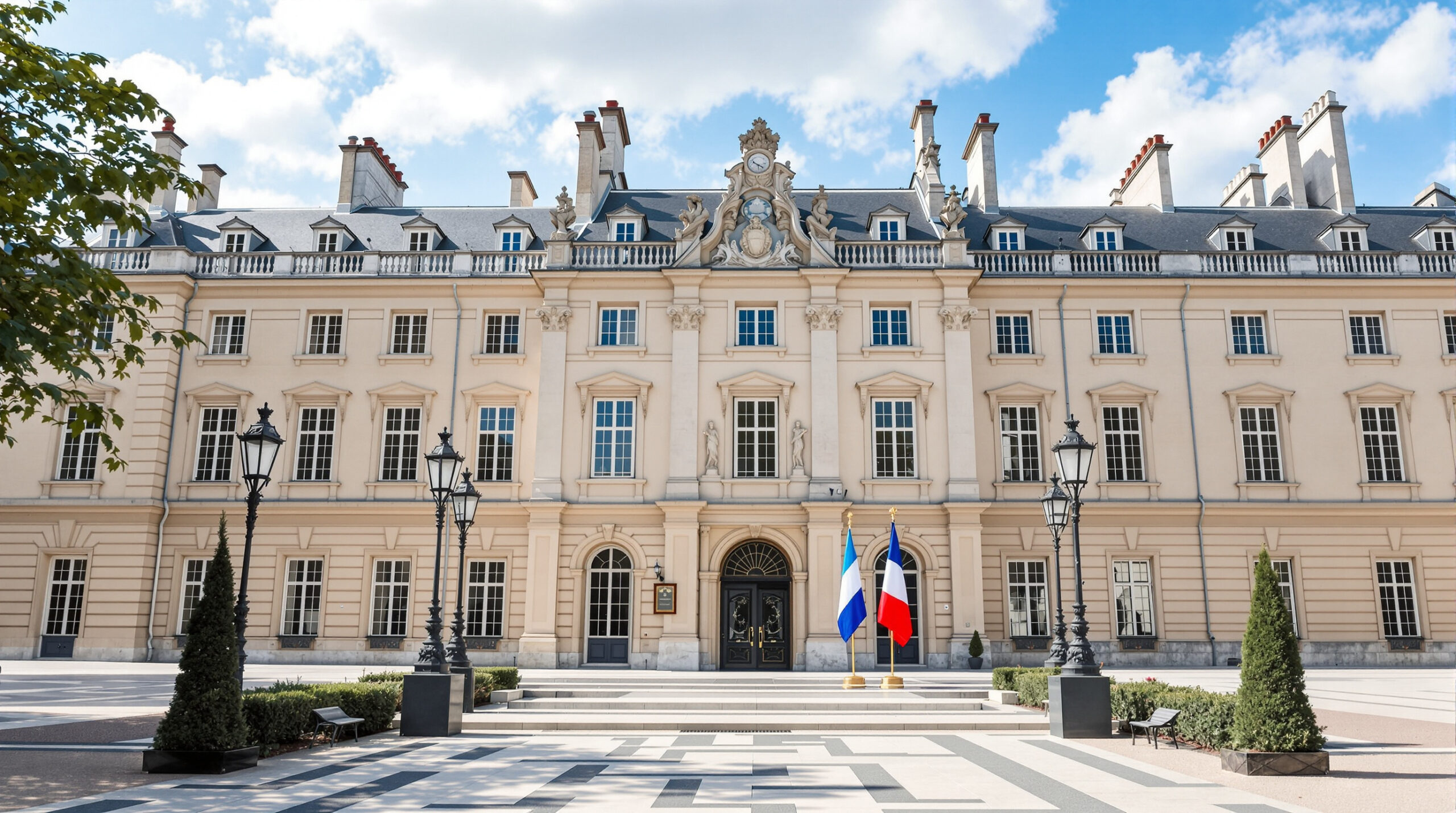 à l’élysée, emmanuel et brigitte macron reçoivent le président argentin javier milei et sa sœur karina pour une rencontre officielle.
